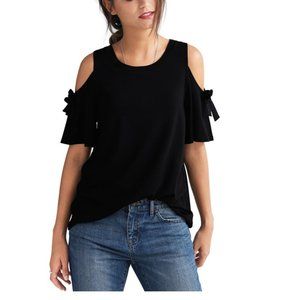 Ellos Women's Plus Size Cold-Shoulder Top T-Shirt
